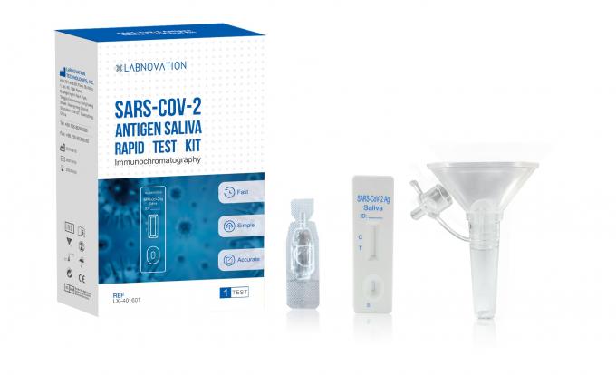 ISO Cov-19 Portable Antigen Rapid Test Device Saliva Test Kit Approved ...