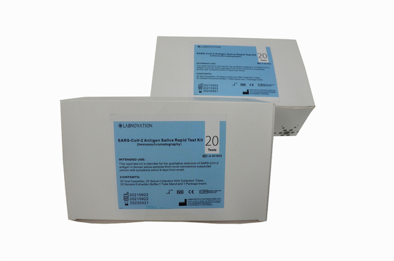 20PCS Universal COVID-19 Saliva Antigen Test Kit For Suspected Populations