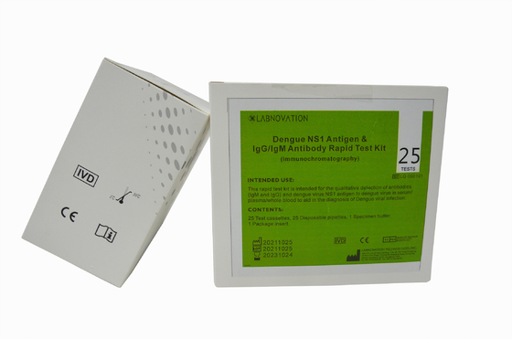 Universal Dengue Antigen And Antibody Test Kit Immunochromatography