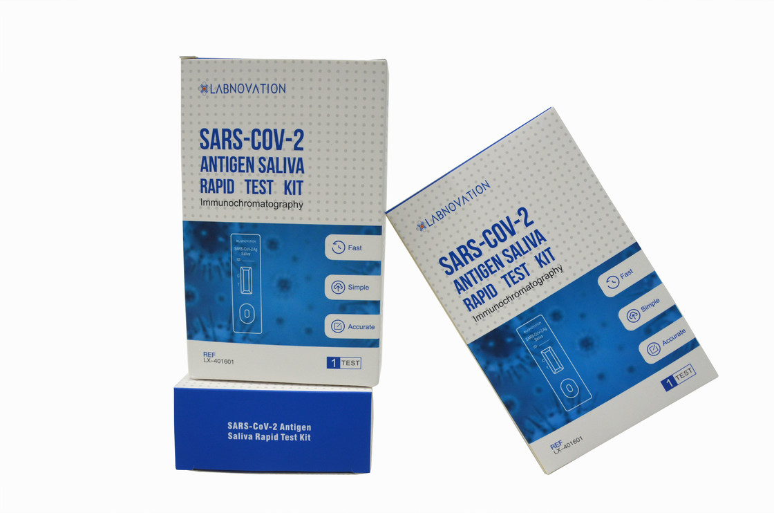 ISO Cov19 Portable Antigen Rapid Test Device Saliva Test Kit Approved