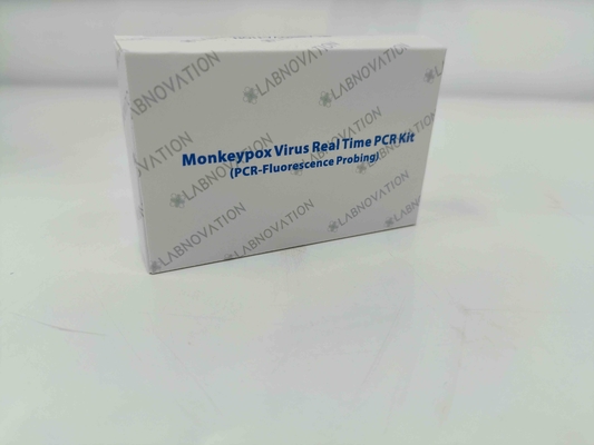 Real Time Monkeypox PCR Test Kit FAM Detection Channels Frozen Condition Transportation