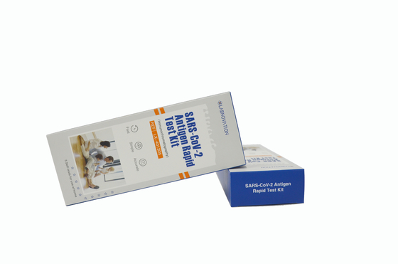 ISO9001 Plastic Sars Cov 2 Antigen Rapid Test Kit Result In 15 Minutes Labnovation Test