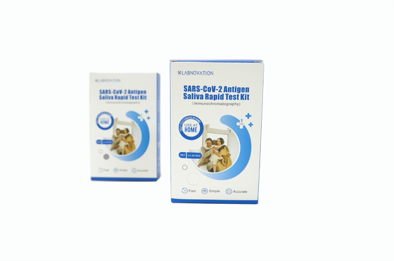 ISO SARS-CoV-2 Saliva Self Test Kit Immunochromatography Self Swab Test Kit