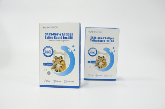 ISO SARS-CoV-2 Saliva Self Test Kit Immunochromatography Self Swab Test Kit