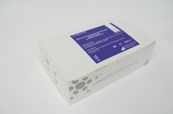 CE Disposable Nasal Swab Influenza AB Test Kit For IN VITRO Diagnostic