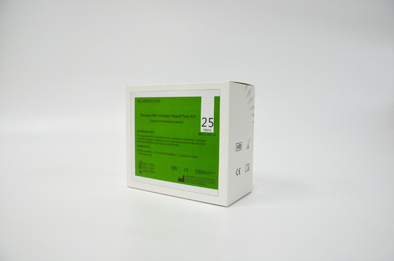 95% Accuracy White Dengue NS1 Antigen Test Kit Rapid Chromatographic Immunoassay