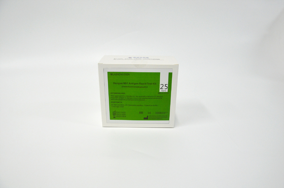 95% Accuracy White Dengue NS1 Antigen Test Kit Rapid Chromatographic Immunoassay