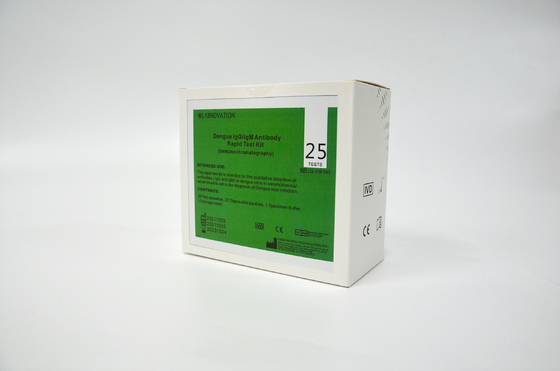 95 Percent Accuracy Dengue IgG IgM Rapid Test Kits Immunochromatography