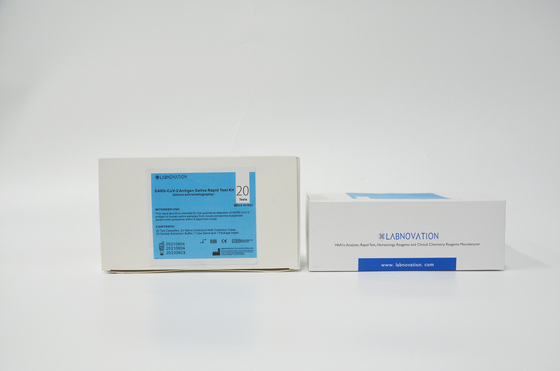 98.02% Accurate Rapid Antigen Saliva Test Kit 20 Tests Per Box