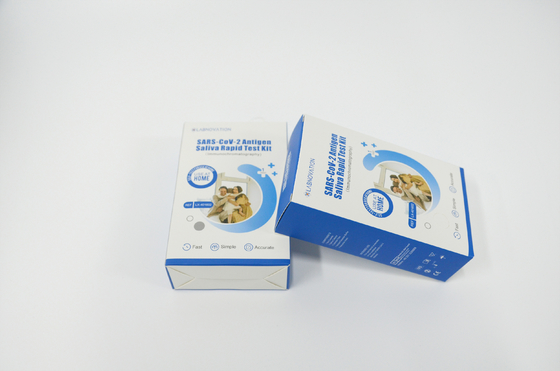 Mutations Detection Saliva Self Test Kit SARS-CoV-2 Individual Ag Rapid Test Device