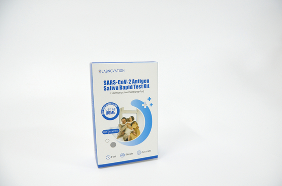 OEM CoV-2 Antigen Saliva Home Test Kit Swab Test 78*34*125MM