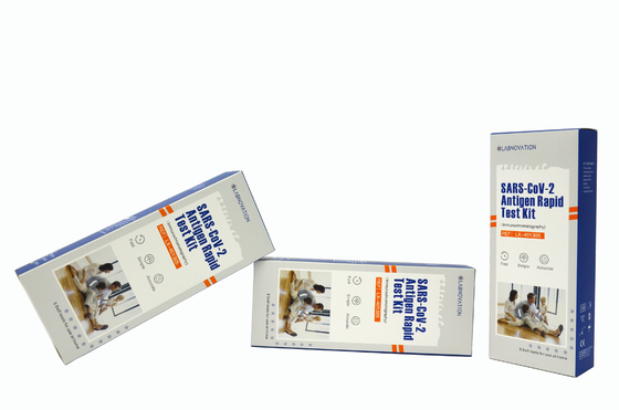 Individual 5 Tests Nasal Swab Antigen Self Test Kit 98.50% Sensitivity
