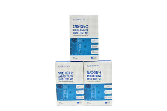95% Accuracy COVID-19 RTK Antigen Saliva Test Kit One Step Operate