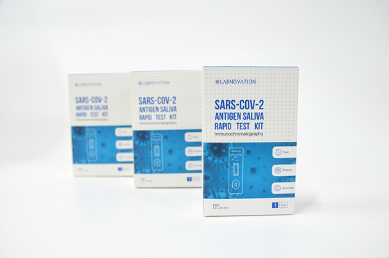 95% Accuracy COVID-19 RTK Antigen Saliva Test Kit One Step Operate