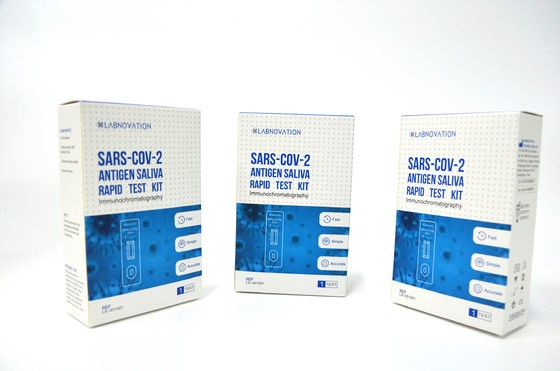 1 Pack SARS-CoV-2 Saliva Antigen Test Kit No Equipment Need