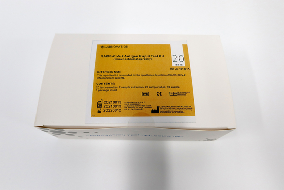 Labnovation SARS-CoV-2 Antigen Rapid Test Kit Qualitative Detection One Step