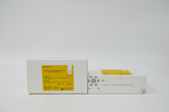 Disposable SARS-CoV-2 Cassette RTK Antigen Test Kit High Specificity Labnovation Test