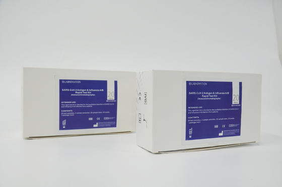 High Accuracy White Influenza AB Test Kit Immunochromatography