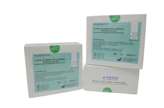 Custom Disposable Antibody Rapid Test Kit 24 Months Shelf Life