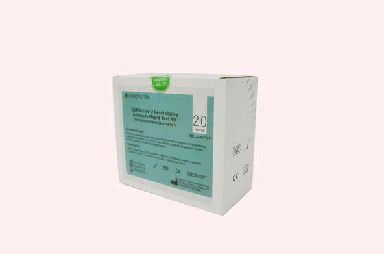 IVD Neutralizing Antibody Rapid Detection Kit Lateral Flow Test Kits For Travel
