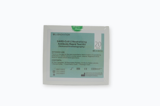 SARS-CoV-2 Neutralizing Antibody Rapid Test Kit For Epidemiology Research