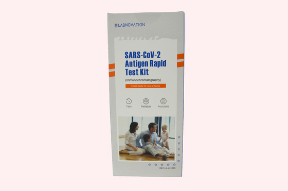 CoV-19 Antigen Rapid Test Kit Safe Reliable 15 Min Antigen Self Test Kit 5PCS Self Testing