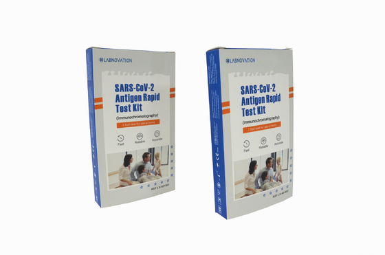 Single Packing Antigen Self Test Kit CE Certification For SARS-CoV-2