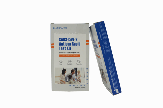 Single Packing Antigen Self Test Kit Detecting SARS-CoV-2 Nucleocapsid CE Certificated