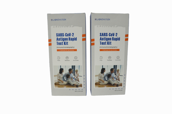 Rapid Test Kit COVID-19 Antigen Rapid Test Kit 99.30% CoV-19 Nasal Swab Antigen Rapid Self Test Kit Simple Operate
