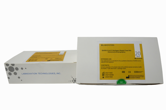 One Step Antigen Rapid Test Kit Nasal Swab CE Certificated For SARS-CoV-2