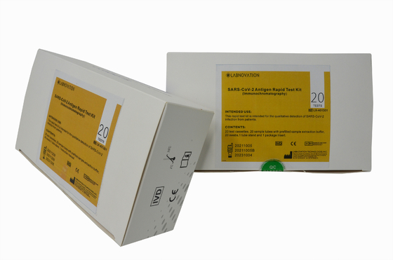 Professional 20Tests / Kit Medical Diagnostic Test Kit SARS-CoV-2 Rapid Swab Test Kit
