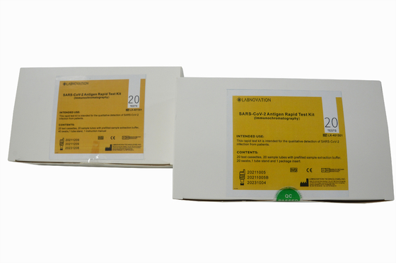 Antigen Test SARS-CoV-2 Antigen Rapid Test Kit ISO13485 MSDS In 10-15 Minutes
