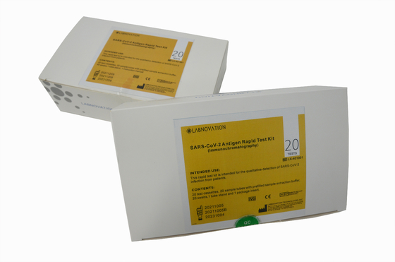 Antigen Test SARS-CoV-2 Antigen Rapid Test Kit ISO13485 MSDS In 10-15 Minutes