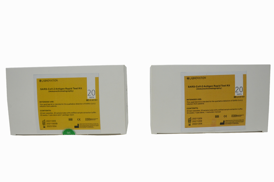 Rapid Antigen Test Kit CoV-19 Antigen Rapid Test Kit 20 Tests Kit Simple Operate Professional Use