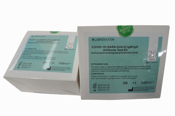 Rapid Antibody Test Kit ISO9001 Qualitative Detection Rapid IgG IgM Test Kit Antibody