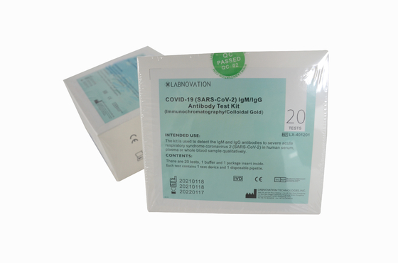 Covid-19 Antibody Rapid Test 20 Tests Professional Antibody Rapid Test Kit For Prision