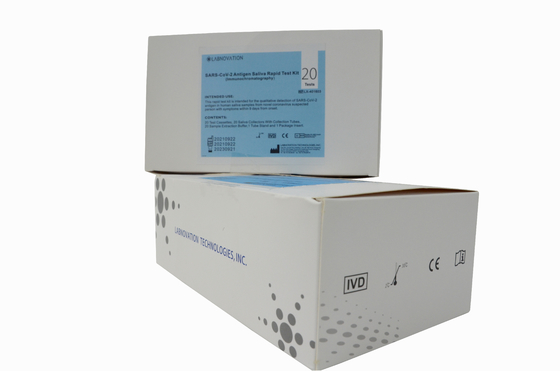 20PCS Universal COVID-19 Saliva Antigen Test Kit For Suspected Populations