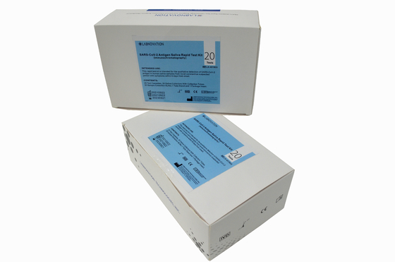 CE MSDS Rapid Antigen Test Kit Saliva RTK Test Kit 99% Specificity
