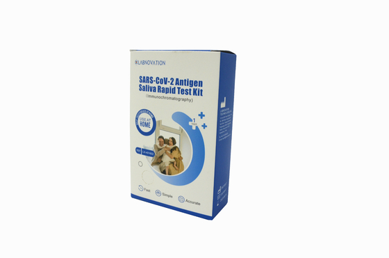 Labnovation SARS CoV 2 Antigen Saliva Rapid Test Kit Self Test Single Package