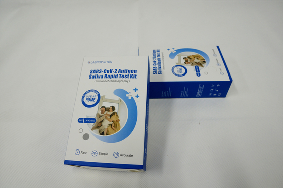 Rapid Saliva Self Test Kit SARS-CoV-2 Antigen Test ISO13485 Certificated