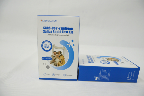 ISO9001 CoV-19 White Antigen Self Test Kit Non Invasive