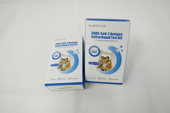 ISO9001 CoV-19 White Antigen Self Test Kit Non Invasive