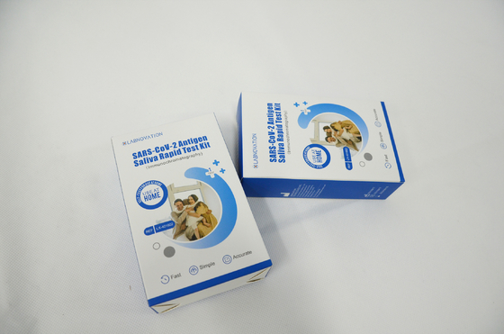 CE ISO13485 COVID-19 RTK Saliva Self Test Kit For IN VITRO Diagnostic