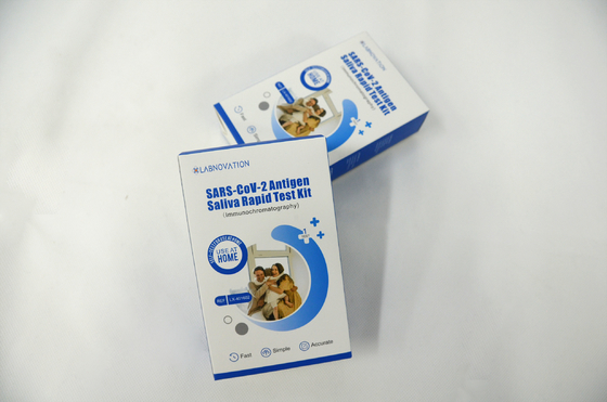 Simple Operation COVID-19 Saliva Self Test Kit For Suspected Infected People
