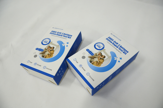 SARS-CoV-2 Saliva Self Test Kit Single Pack Portable RTK Ag Saliva Test Kit