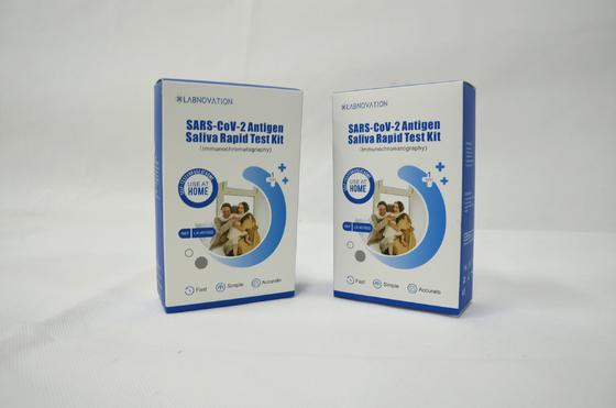 SARS-CoV-2 Saliva Self Test Kit Single Pack Portable RTK Ag Saliva Test Kit
