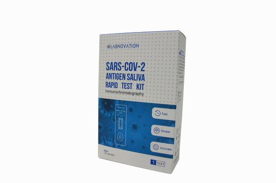 ISO Cov-19 Portable Antigen Rapid Test Device Saliva Test Kit Approved By KKM