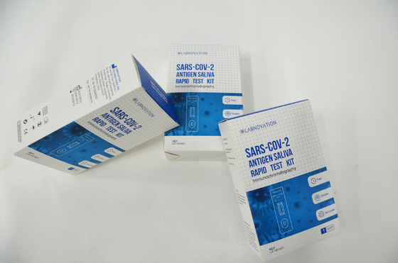 OEM Covenient Single Pack Saliva Antigen Test Kit 10-15 Min