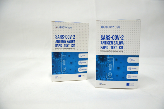 Professional RTK 1 Test Cov-19 Saliva Antigen Test Kit High Specificity