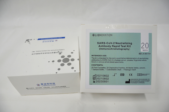 20 Tests Neutralization Antibody Detection Kit For Professional Use